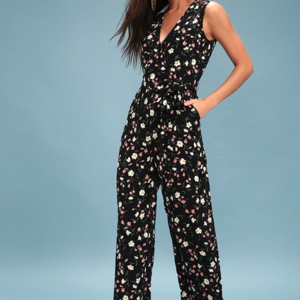 Floral Jumpsuit
